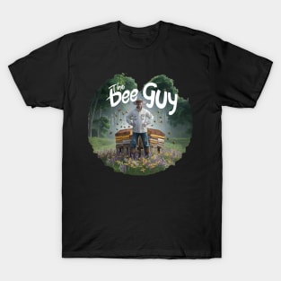 Funny Beekeeper Art For Men Dad Bee Hive Honey Beekeeping T-Shirt